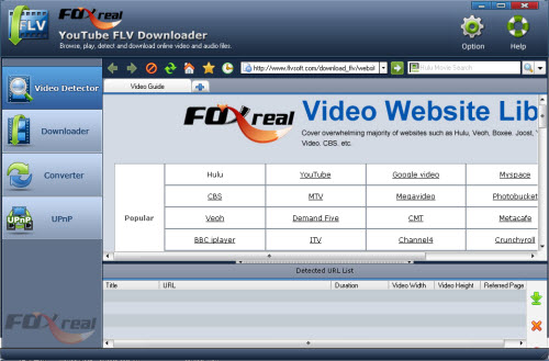 foxreal youtube flv downloader pro gratuit